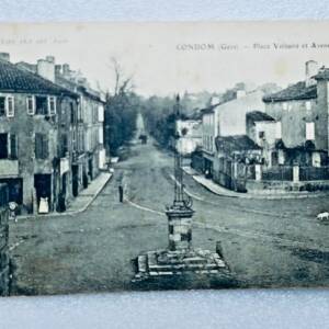 Condom (Gers) Buchhandlung Voltaire & Avenue d'Agen 1906