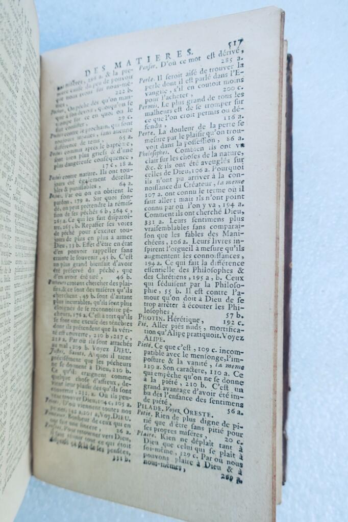 Confessions de Saint Augustin 1743