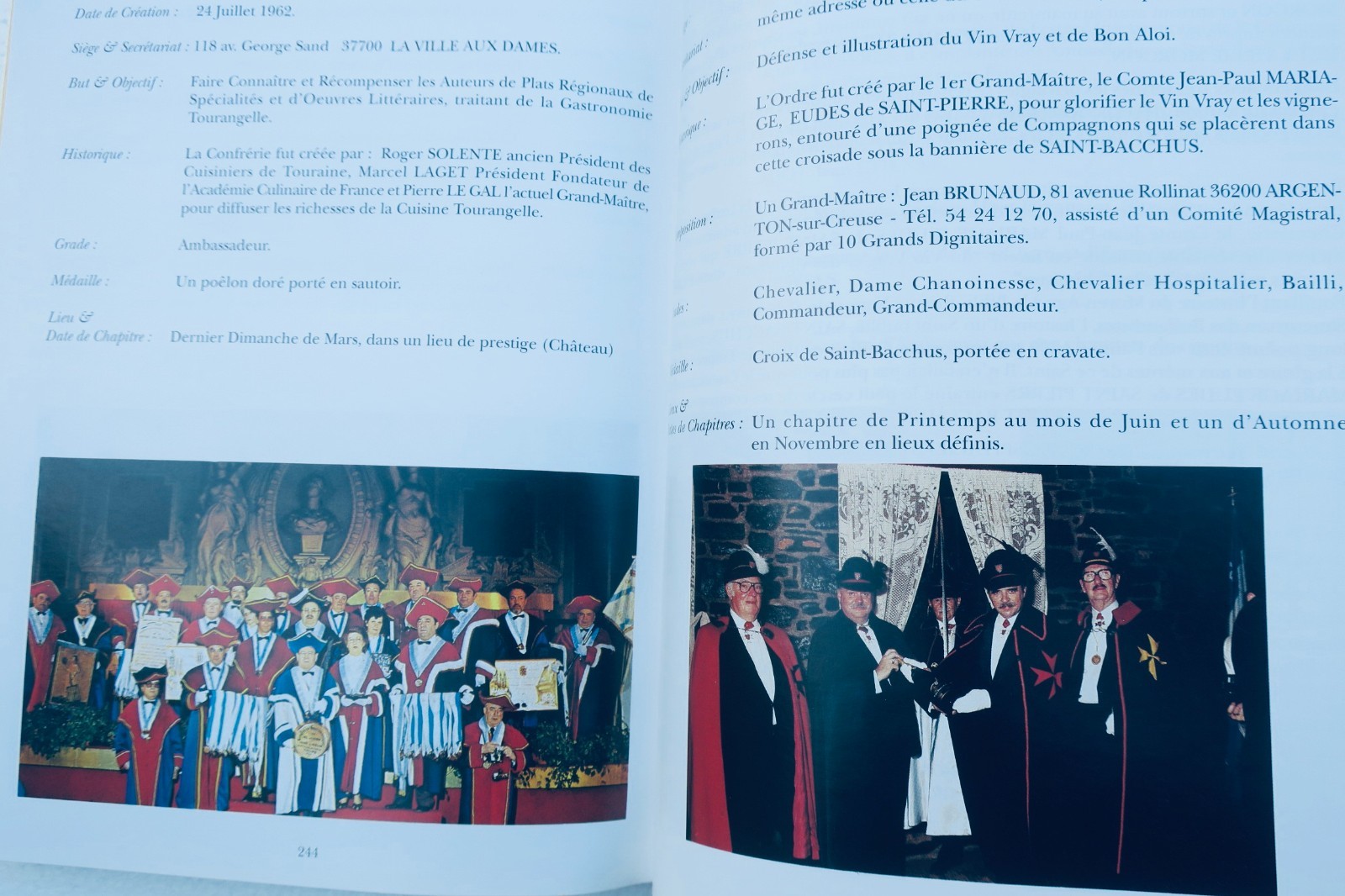 confréries de France. Vineuses et Gastronomiques - La Librairie Antique