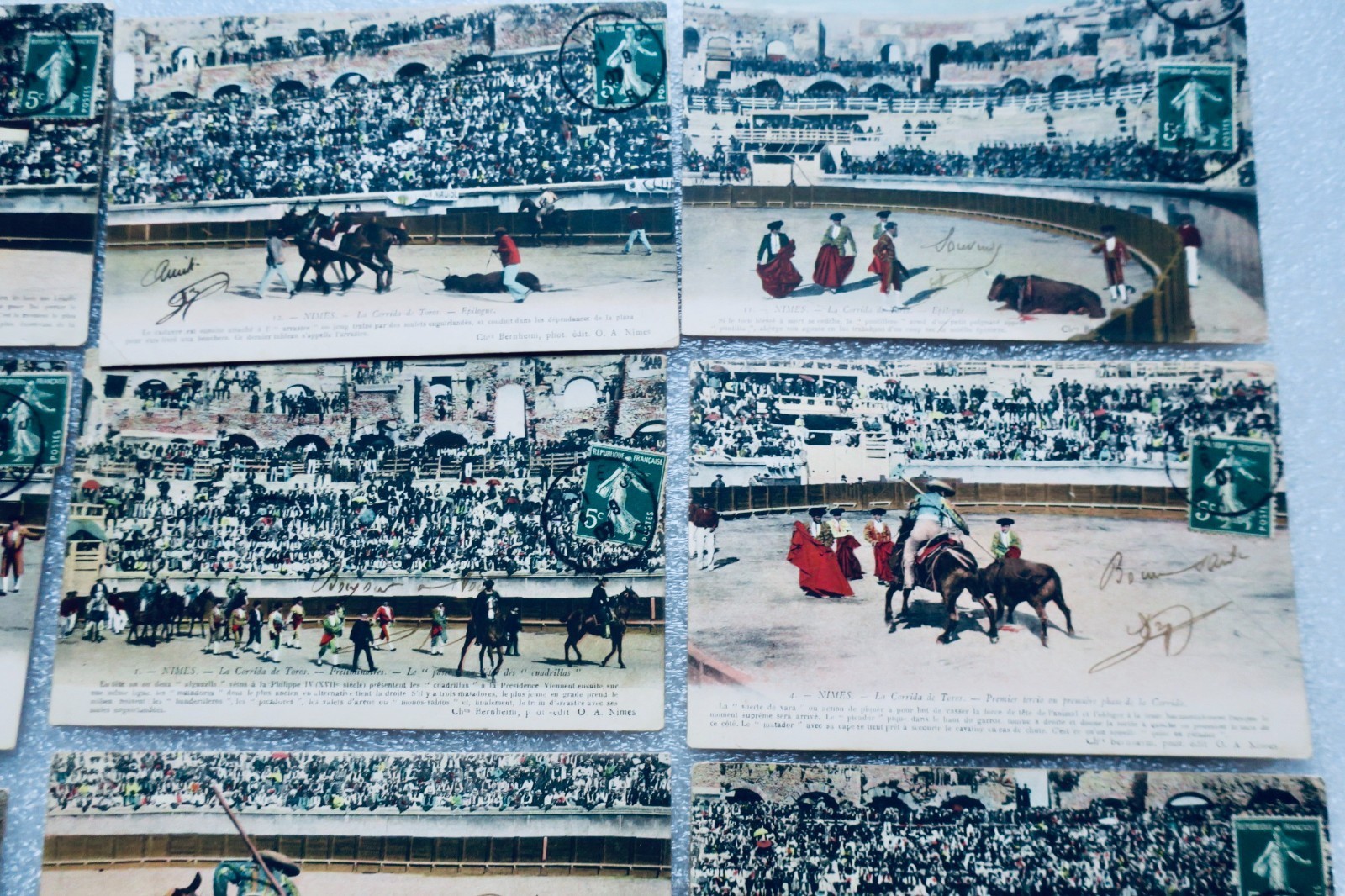 Corrida NIMES 13 CPA 1907 – Image 6