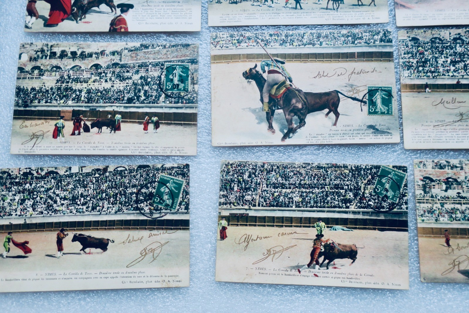 Corrida NIMES 13 CPA 1907 – Image 8