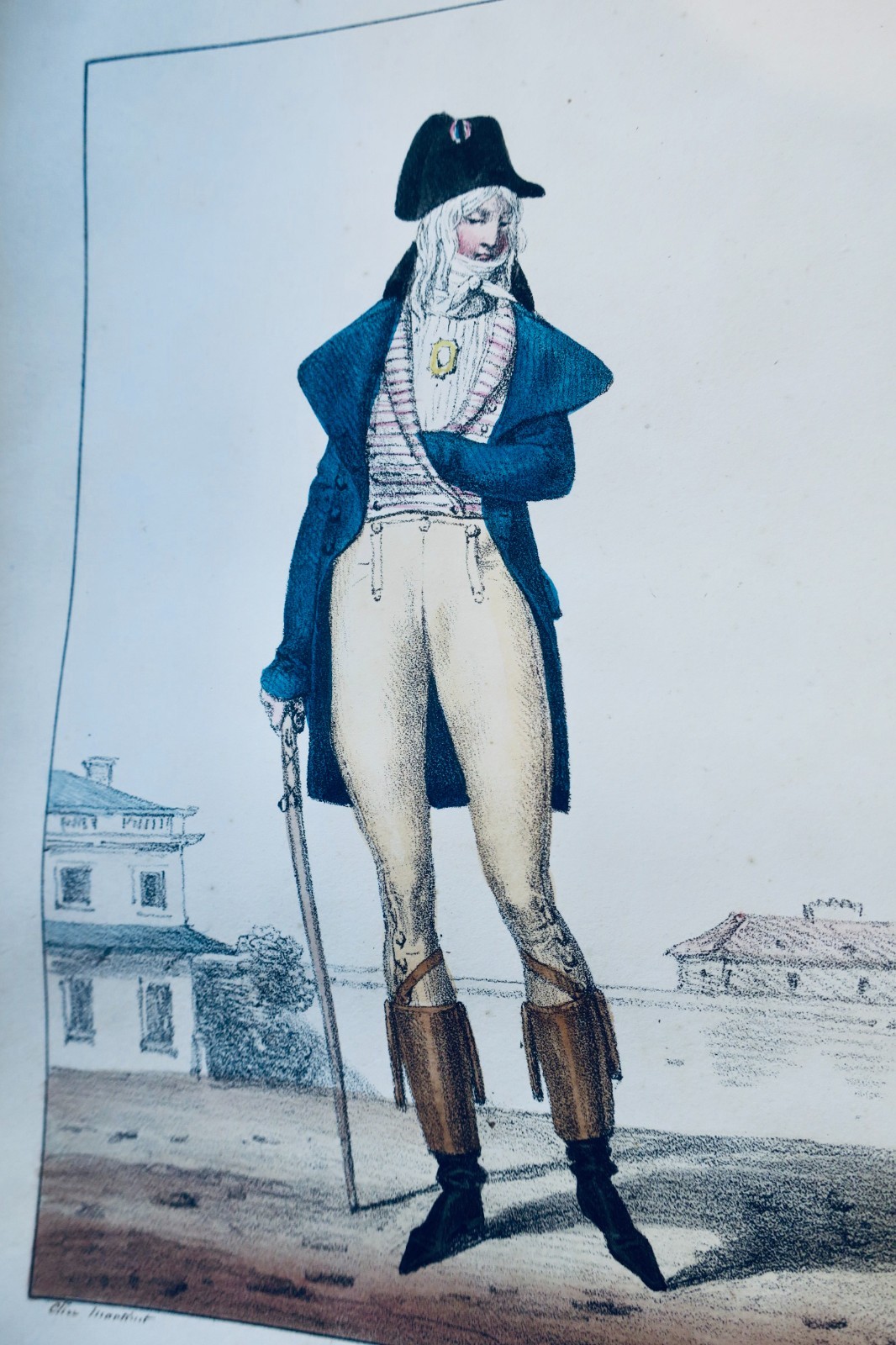 Costumes civils et militaires 208 lithographies Lecomte/Martinet – Image 5