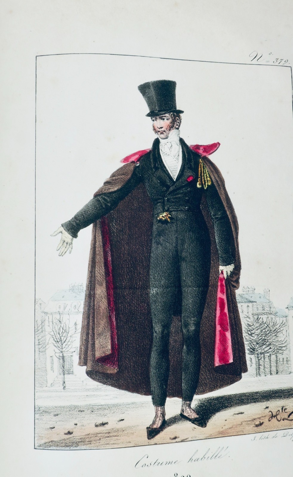 Costumes civils et militaires 208 lithographies Lecomte/Martinet – Image 3