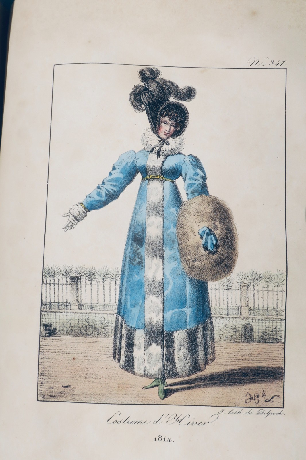 Costumes civils et militaires 208 lithographies Lecomte/Martinet – Image 4