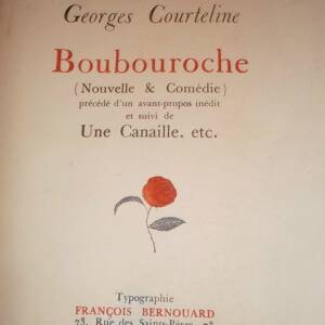 Georges Courteline, *Boubouroche* (new comedy), a rascal on Holland