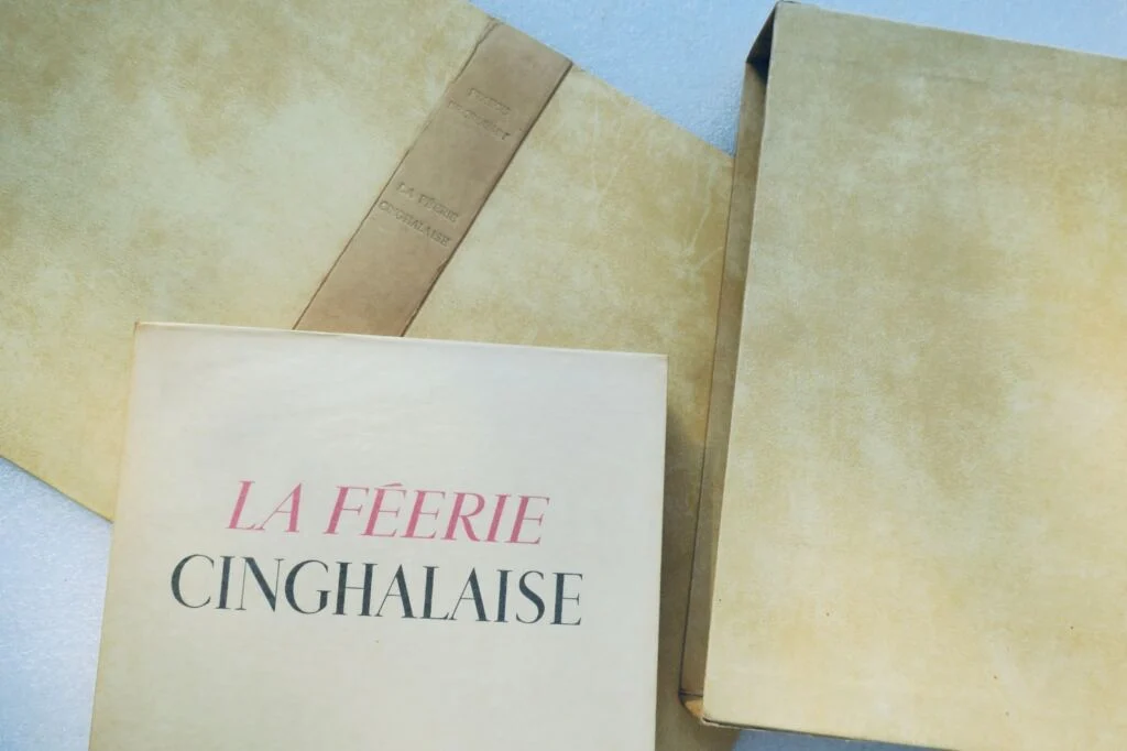 CROISSET illustrated by FOUQUERAY & dedicated to LA FEERIE CINGHALAISE
