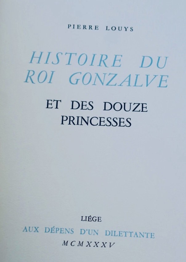 Curiosa Histoire du Roi Gonzalve et des Douze Princesses – Image 4