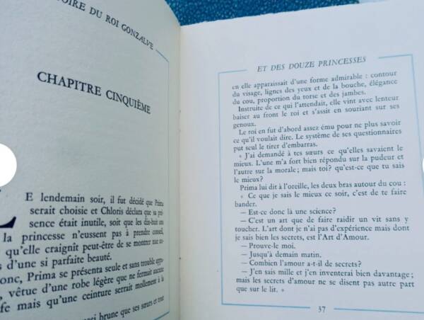 Curiosa Histoire du Roi Gonzalve et des Douze Princesses