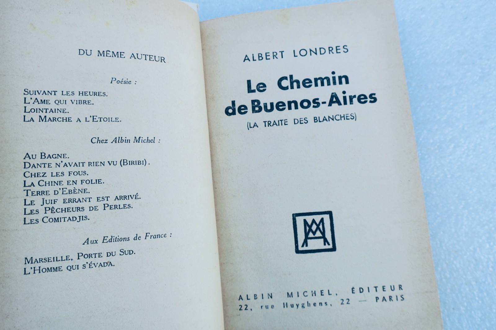 curiosa LONDRES ALBERT. LE CHEMIN DE BUENOS AIRES- LA TRAITE DES BLANCHES – Image 6