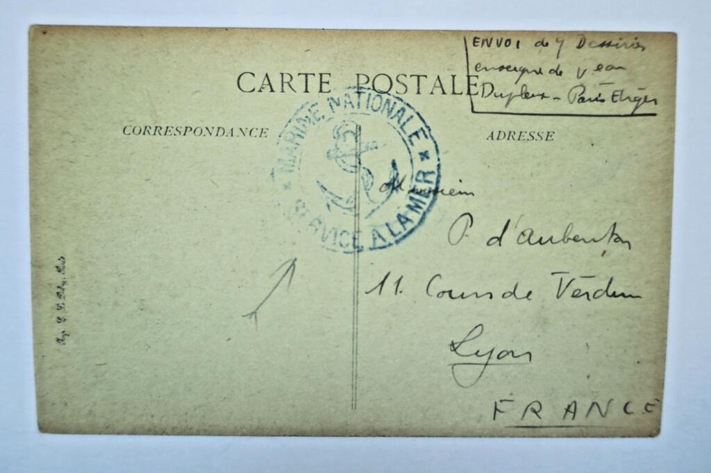 Dakar jardin de Hann SERVICE A LA MER MARINE NATIONALE Dupleix