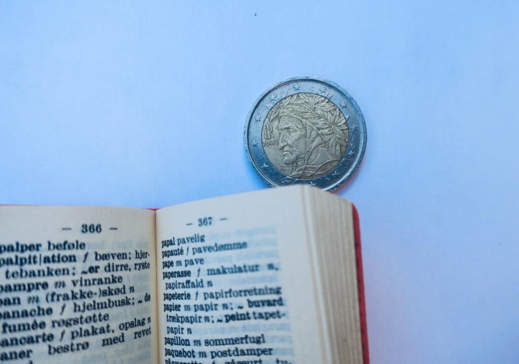 dänisch-französisch/französisch dänisch lilliput 50 × 37 mm.