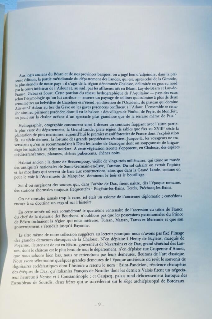 demeures et vieux logis des Pyrénées-Atlantiques et des Landes, Béarn, pays Basq