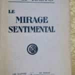 Derennes ( Charles ) Le mirage sentimental - La Librairie Antique