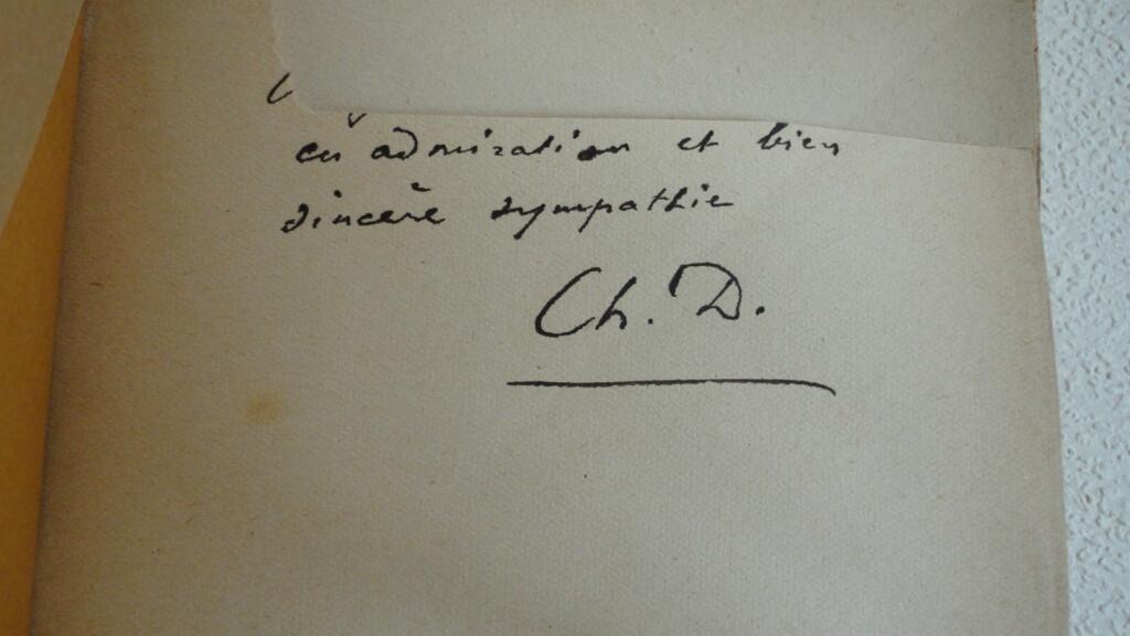 DERENNES CHARLES. Mein Junge... + Widmung