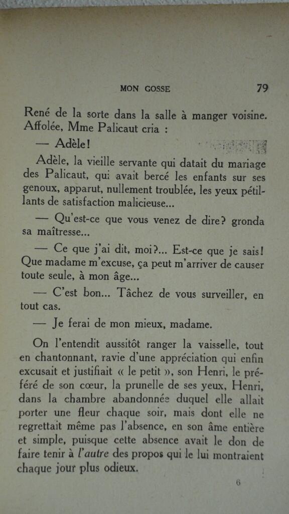 DERENNES CHARLES. Mein Junge... + Widmung