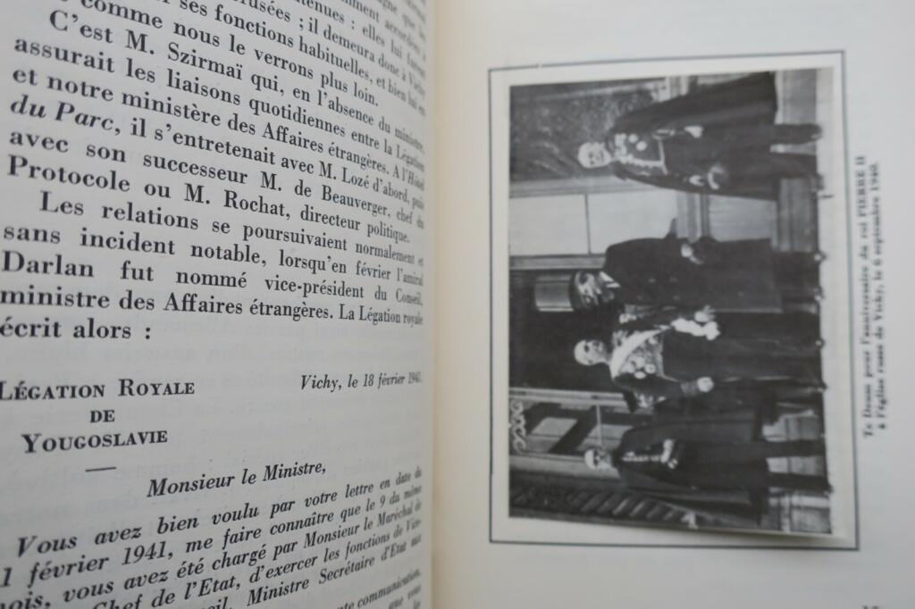 デスフイユ著『プーリッチのフランスにおける任務終焉（1941年）』