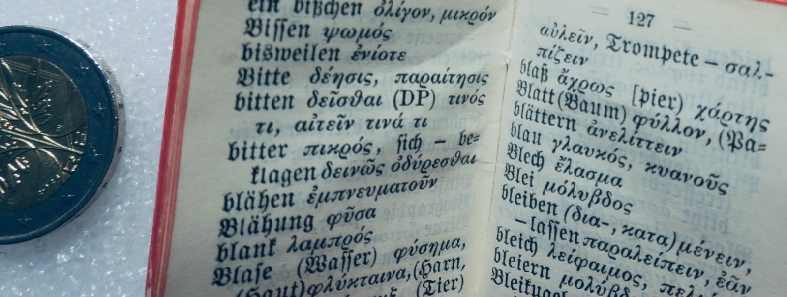 Deutsch-Griechisch & Griechisch-Deutsch lilliput 50 x 33 mm. – Image 7