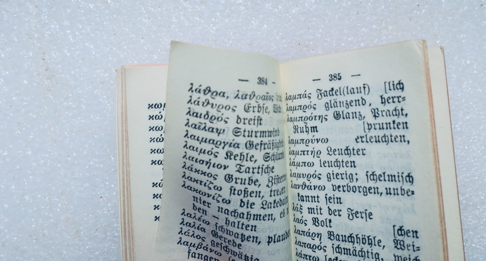 Deutsch-Griechisch & Griechisch-Deutsch lilliput 50 x 33 mm. – Image 6