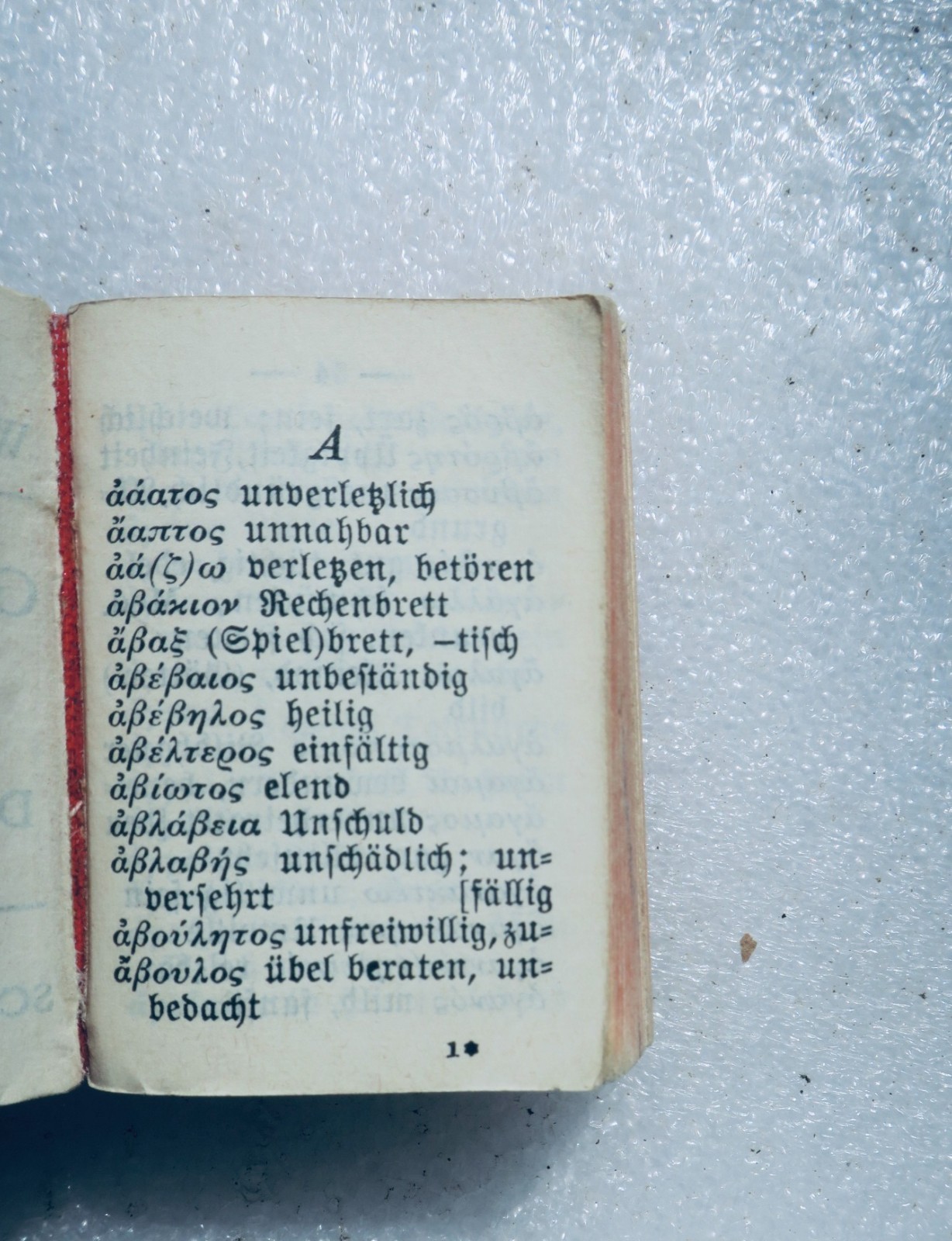 Deutsch-Griechisch & Griechisch-Deutsch lilliput 50 x 33 mm. – Image 4