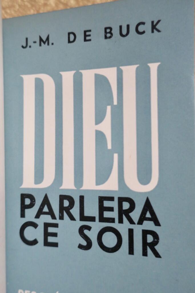 DIEU PARLERA CE SOIR 1946