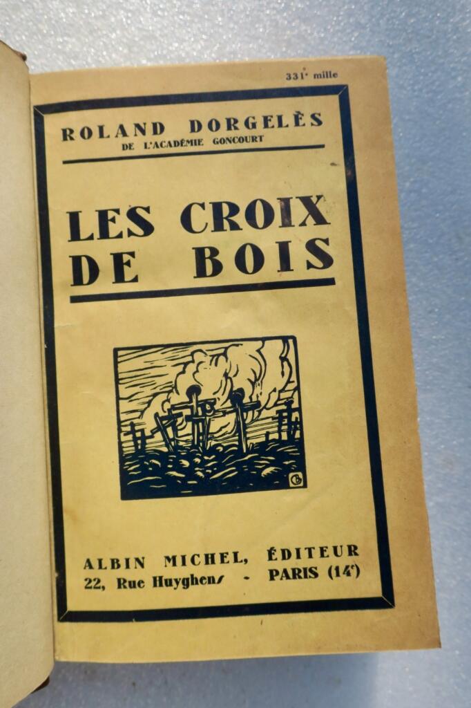 DORGELES LES CROIX DE BOIS. ALBIN MICHEL