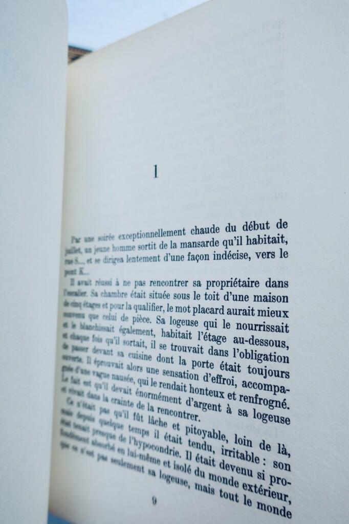 DOSTOIEVSKY. CRIME ET CHATIMENT