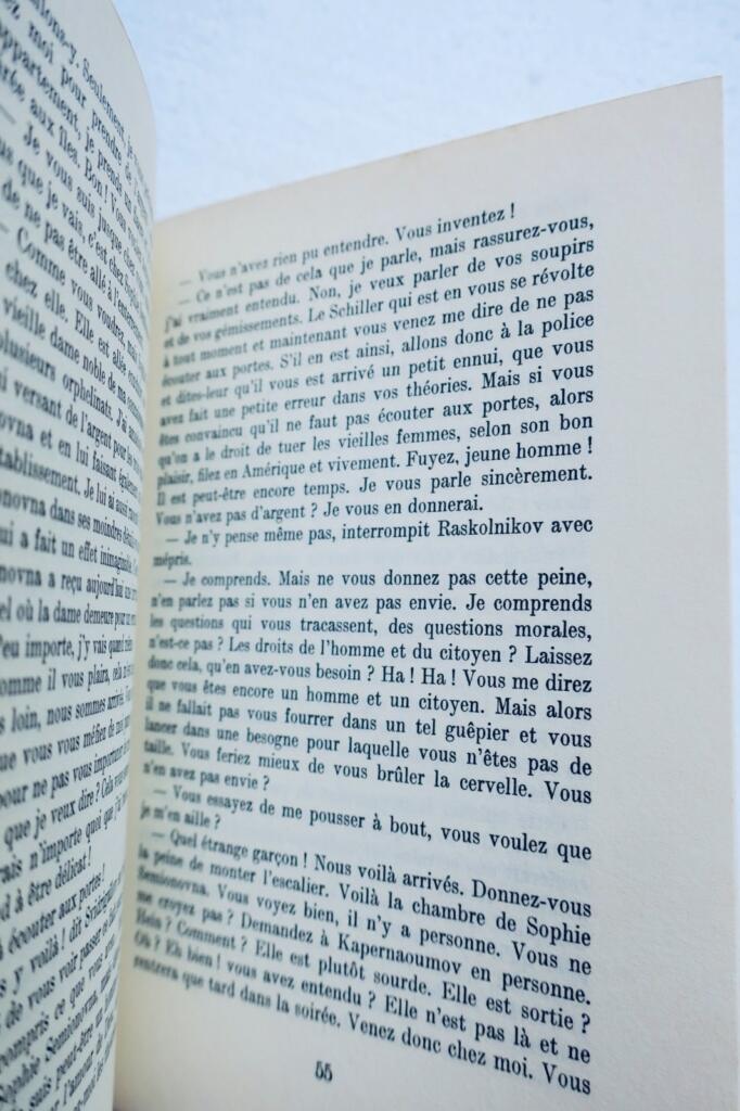 DOSTOIEVSKY. CRIME ET CHATIMENT