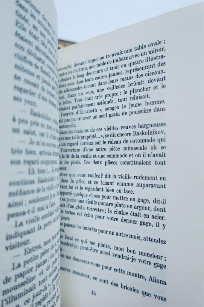 DOSTOIEVSKY. CRIME ET CHATIMENT