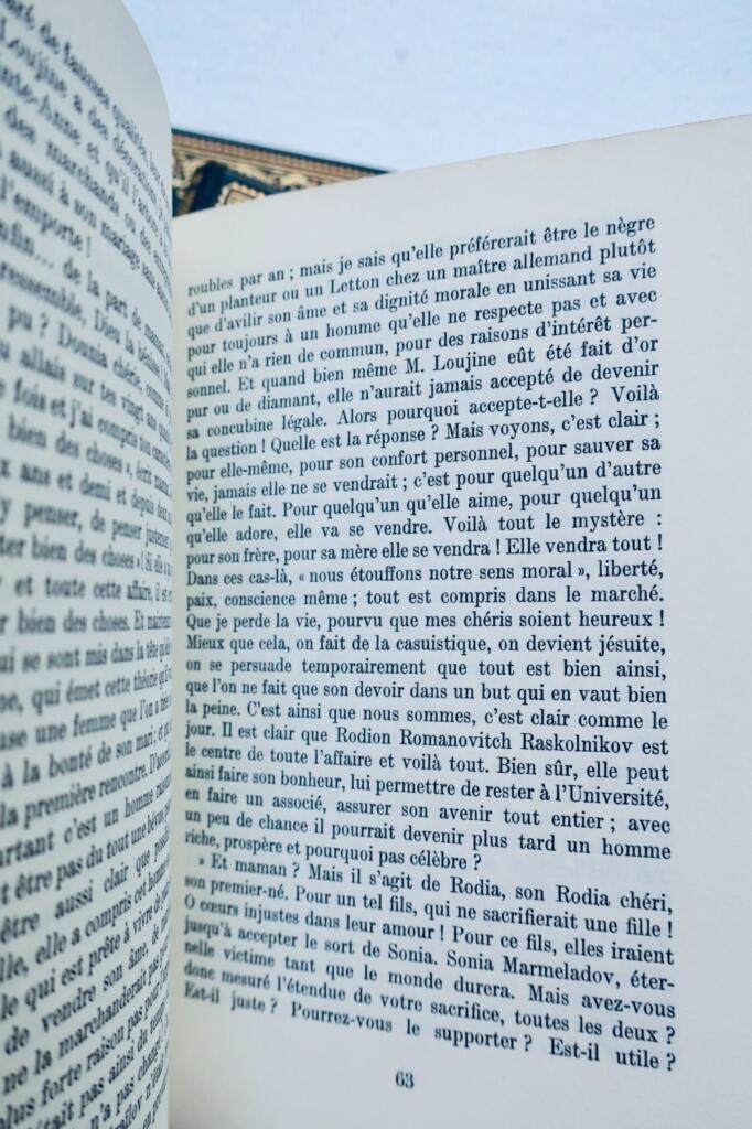 DOSTOIEVSKY. CRIME ET CHATIMENT