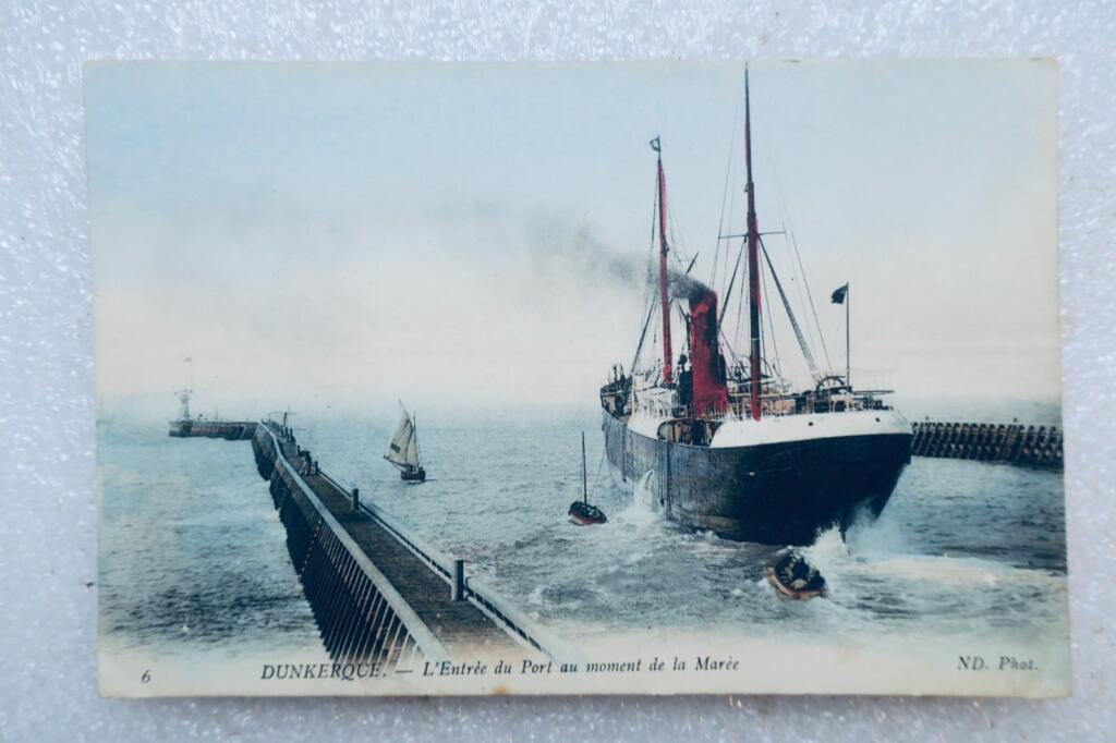 Dunkerque – Der Hafeneingang zur Zeit der Gezeiten