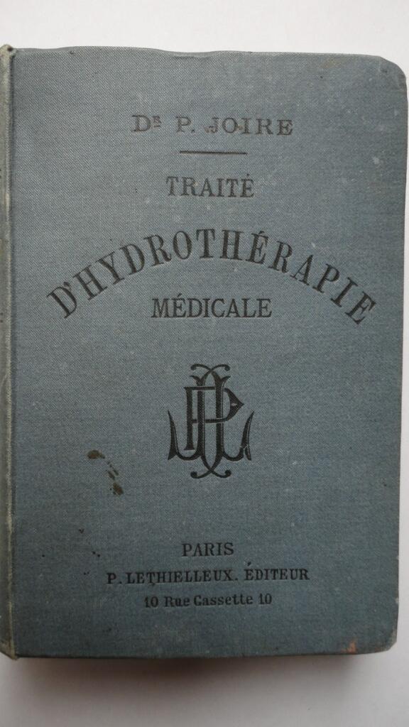 EAU Traite d’Hydrotherapie medicale – Etude analytique et scienti