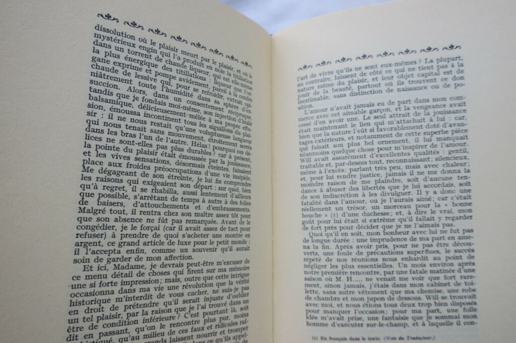 érotique CLELAND Mémoires de Fanny Hill, femme de plaisir