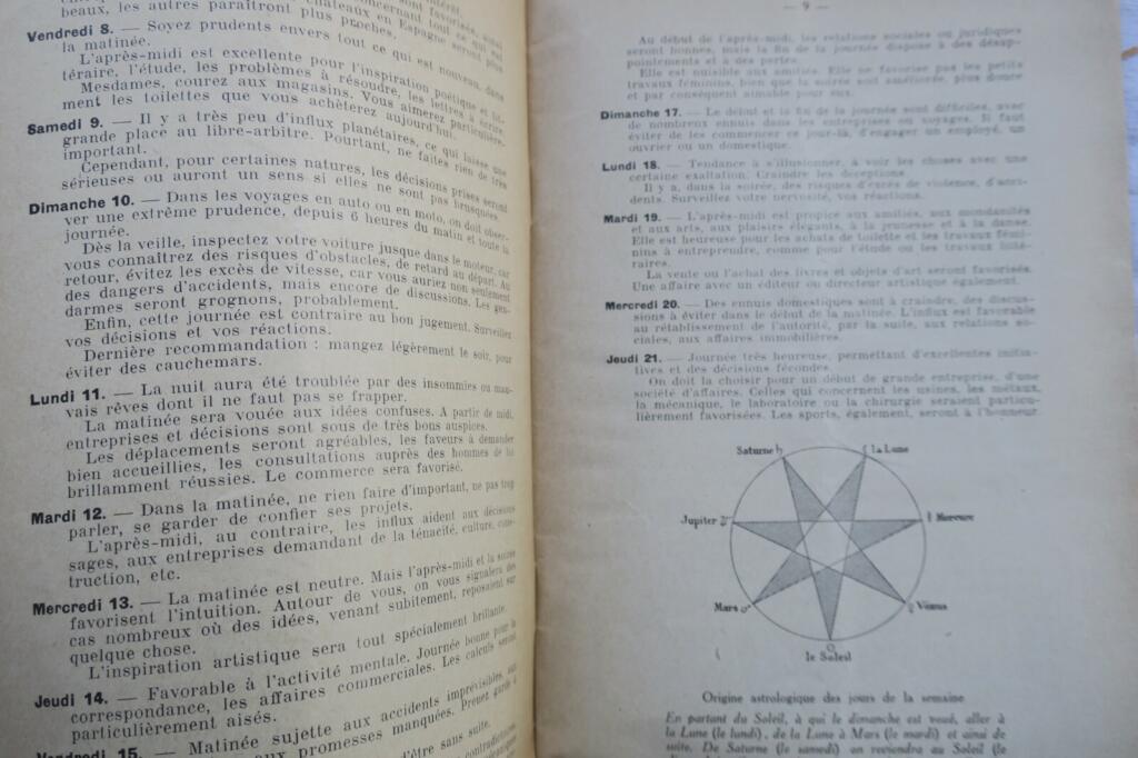 Esotericism Le grand Nostradamus May 1934 monthly no. 1