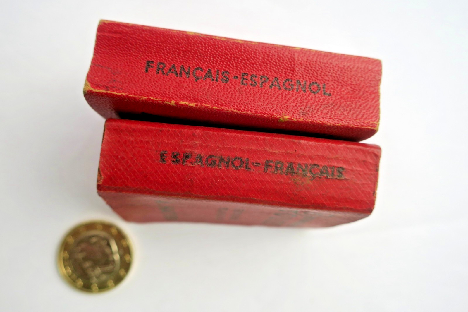 Spanisch-Französisch & Französisch-Spanisch Wörterbücher Poucet 40 x 58 mm