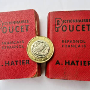 Spanisch-Französisch & Französisch-Spanisch Wörterbücher Poucet 40 x 58 mm