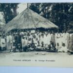 Exposition coloniale village africain, Groupe d’ensemble - La Librairie Antique