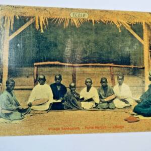 Exposition Porte Maillot, Village Sénégalais, L'école