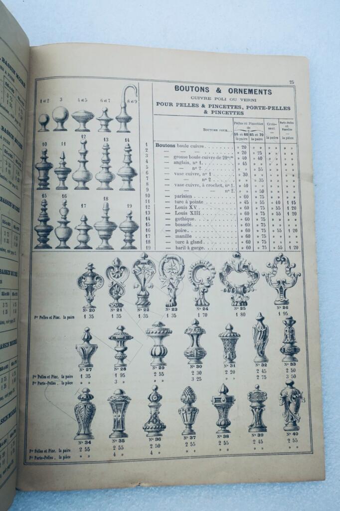 fabrique et magasin de ferronnerie G. Laulard 1893 quincailliers, ferblantiers..