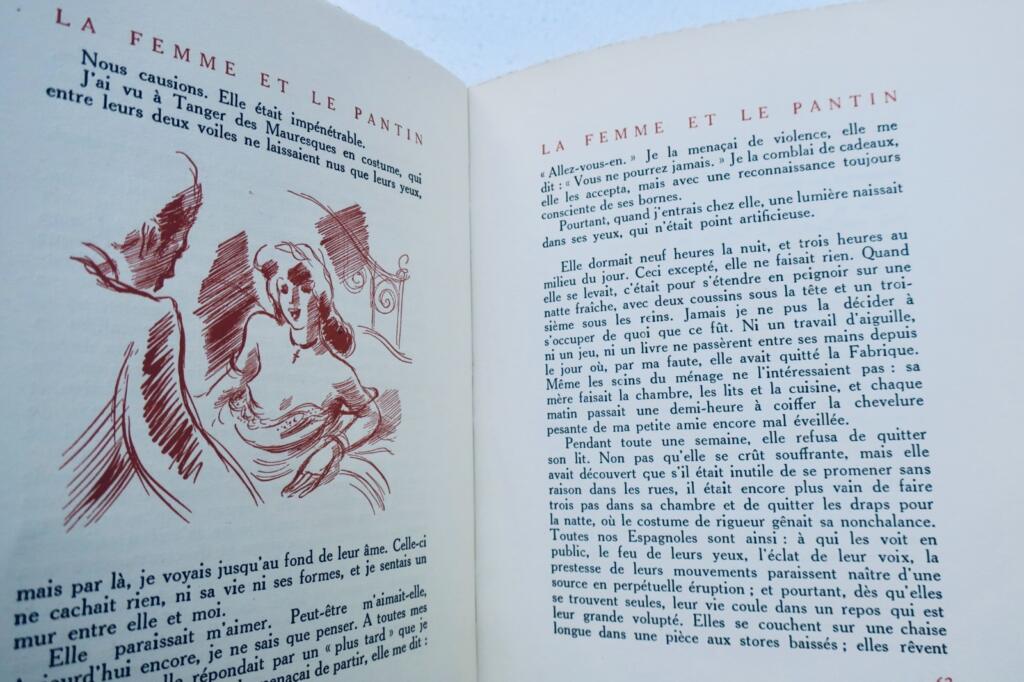 femme et le pantin ill- André-Jo Veilhan