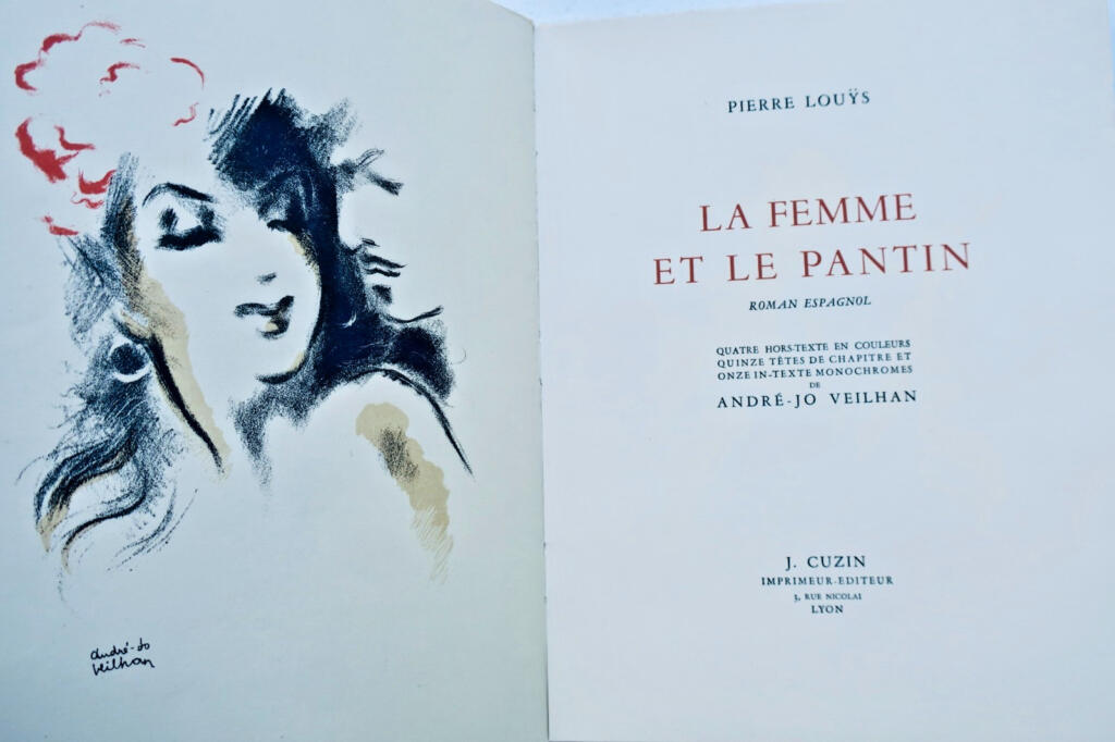 femme et le pantin ill- André-Jo Veilhan