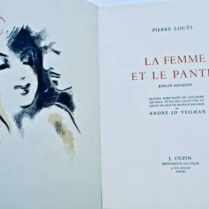 femme et le pantin ill- André-Jo Veilhan