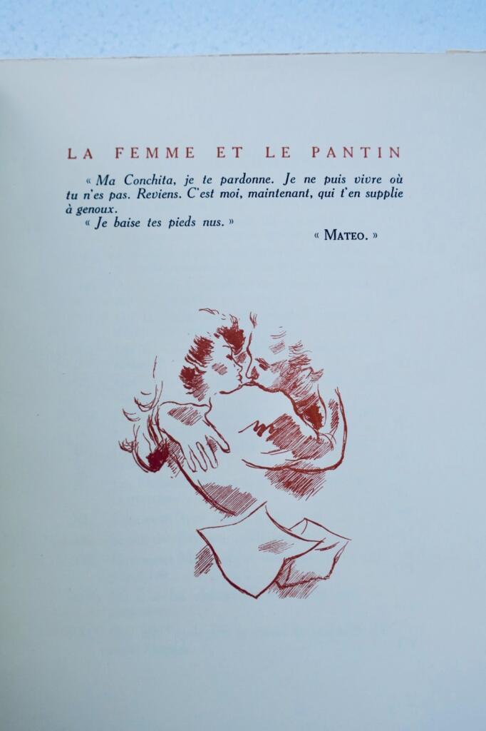 femme et le pantin ill- André-Jo Veilhan