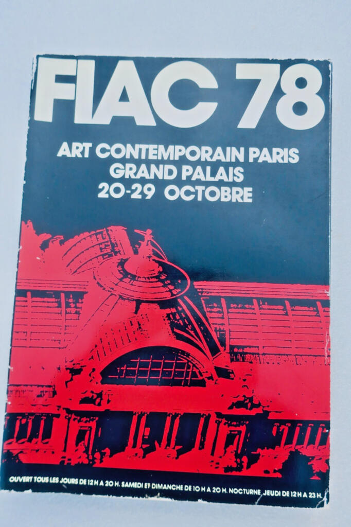Fiac 78. Art contemporain Paris Grand Palais 20-29 octobre. Paris, 1978