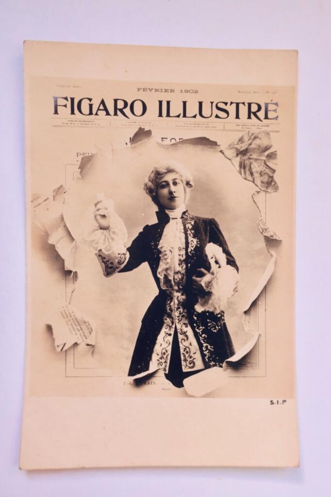 フィガロ・イリュストレ 1903年 表紙破損