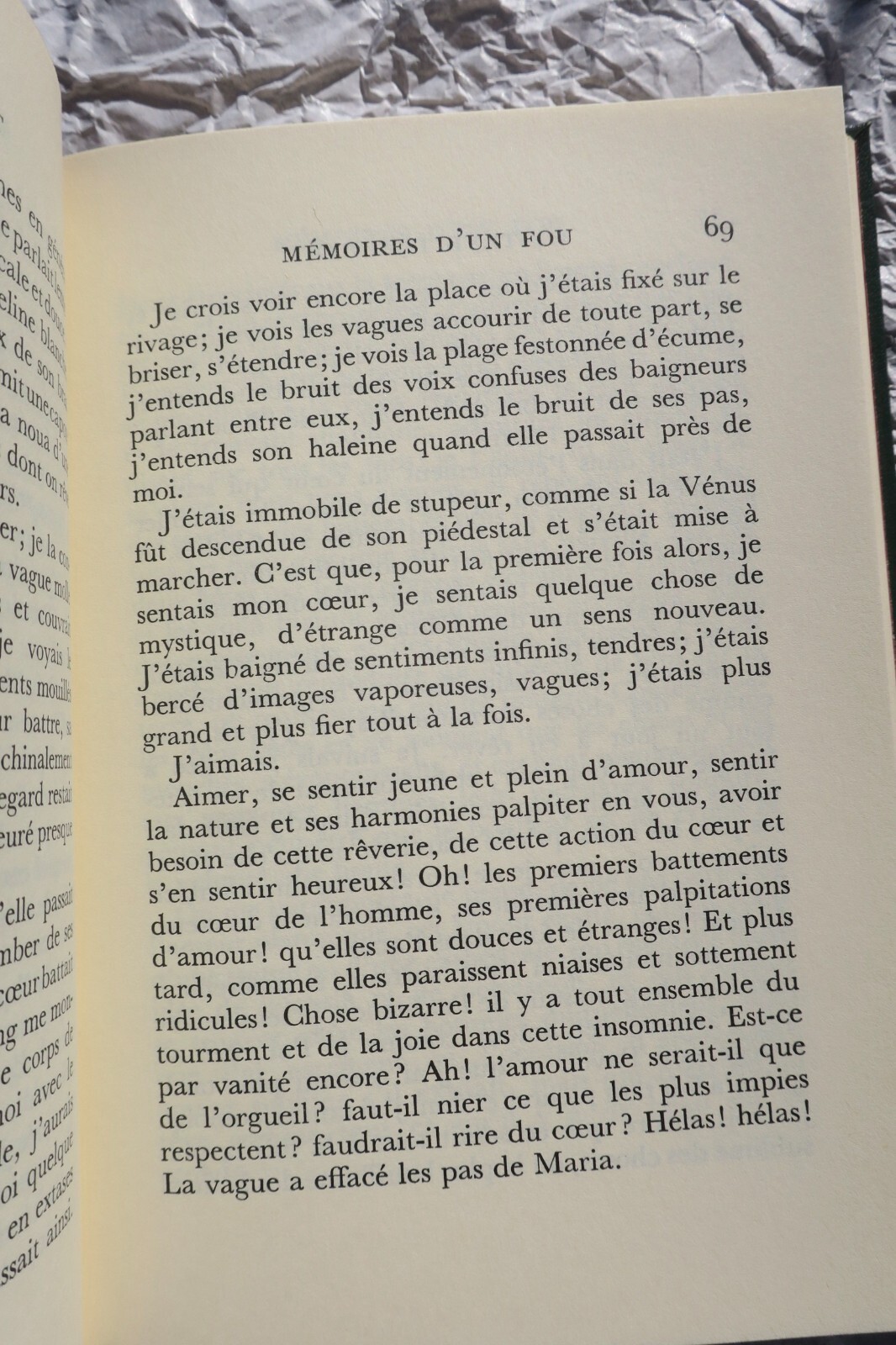 FLAUBERT (Gustave). Mémoires d’un fou. Novembre. Préface de Henri Guillemin - La Librairie Antique