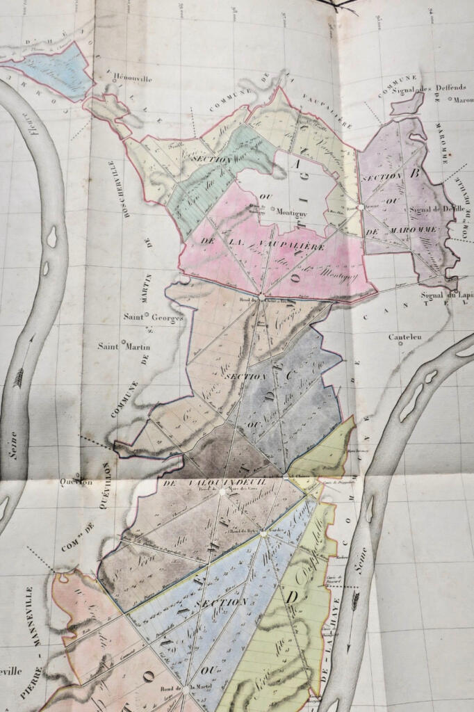 Waldinstruktion.. Anlagen Verwaltung der Wälder 1824 Rouen Roumare 76