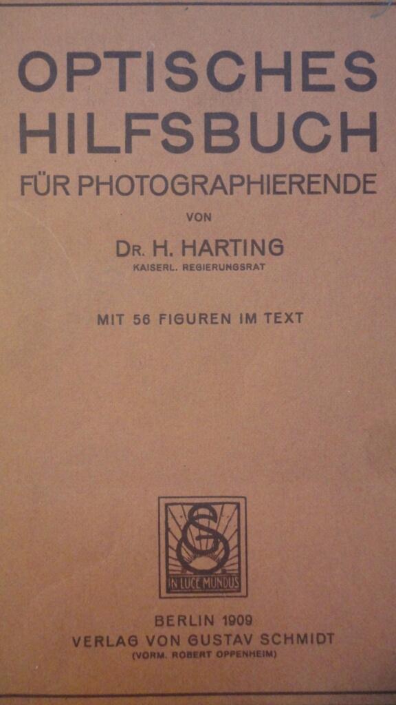FOTO PHOTO Optical Guide for Photographers 56 figures in the text. 1909