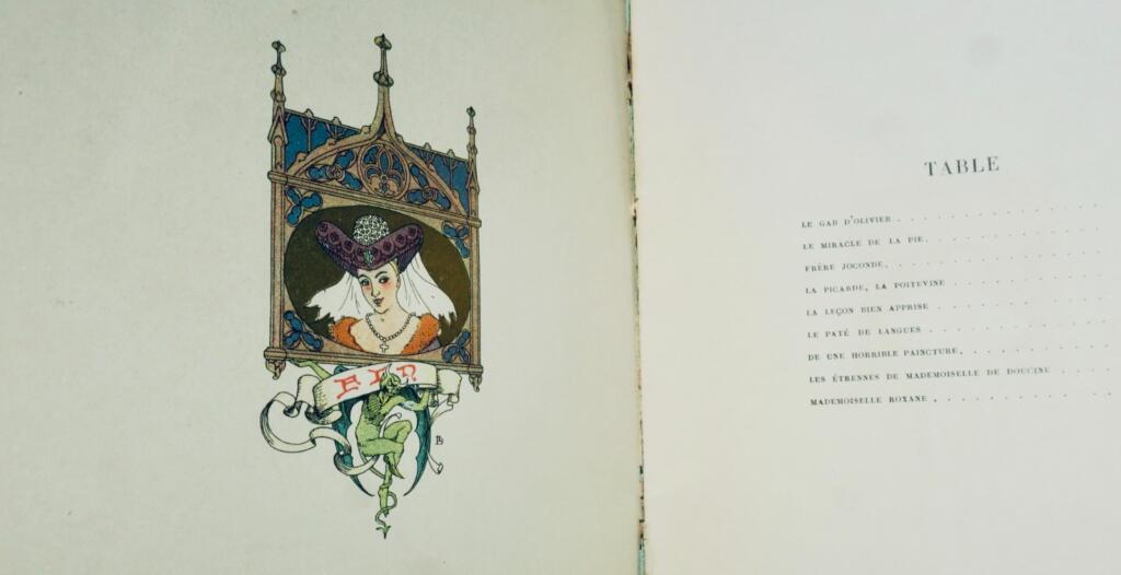 FRANKREICH Anatole Contes de Jacques Tournebroche illustriert Lebègue