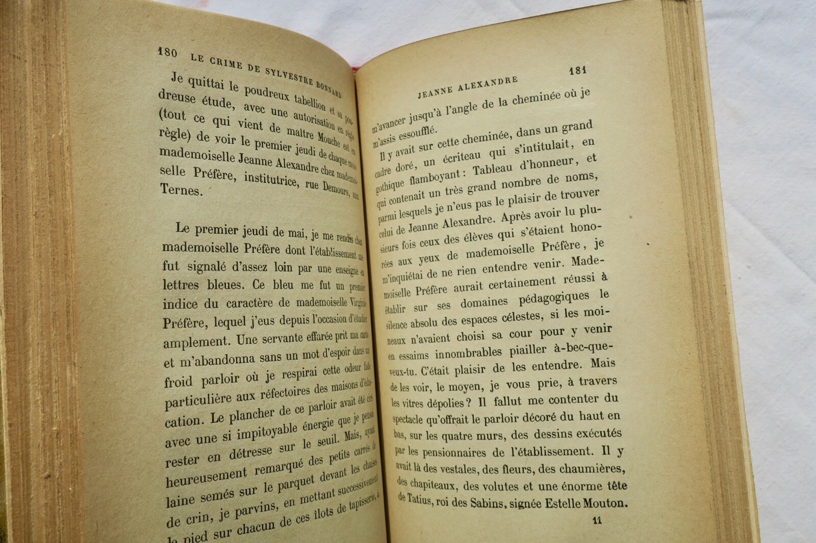 FRANCE, Anatole LE CRIME DE SYLVESTRE Bonnard - La Librairie Antique