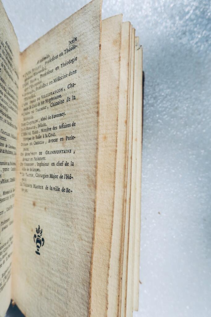France litteraire ou les beaux arts.. noms & les ouvrages des gens 1756